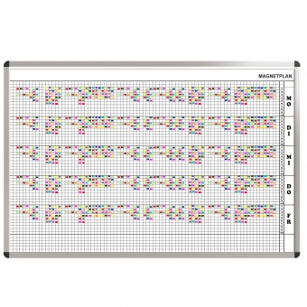Personal-Raum-Plan, 10 Stunden, 83 Spalten, 103x177 cm, Personal-Raum-Plan, 10 Stunden, 83 Spalten, 103x177 cm,